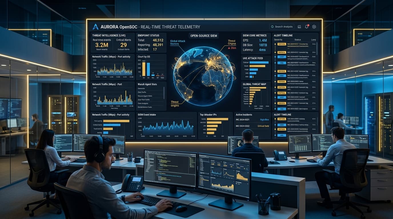Wazuh em 2026: O SIEM e XDR Open Source Definitivo para Pequenas e Médias Empresas